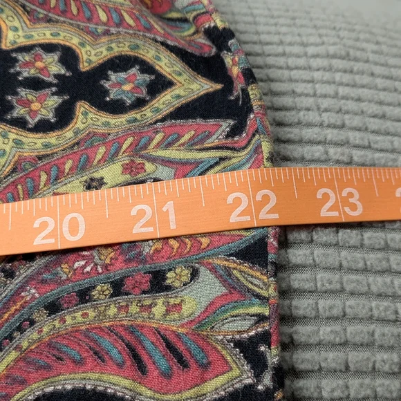 Angie Paisley Print Dress. M - Picture 8 of 9